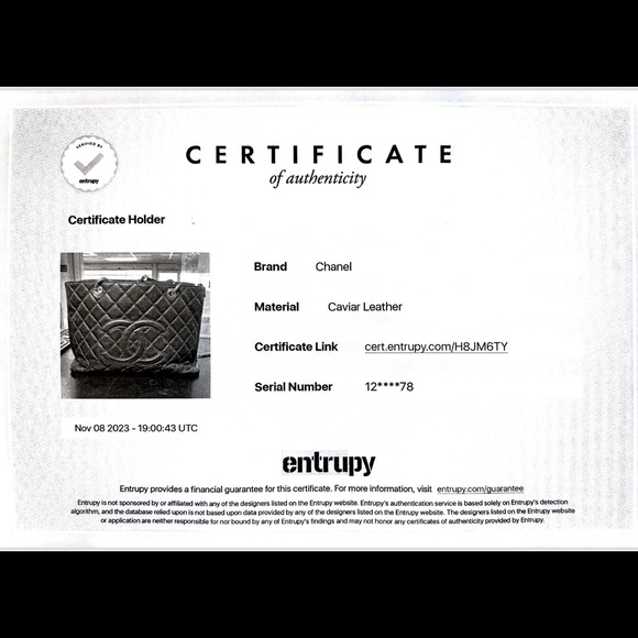 CHANEL GRAND SHOPPER BLACK CAVIAR LEATHER-PREOWNED - Picture 15 of 15